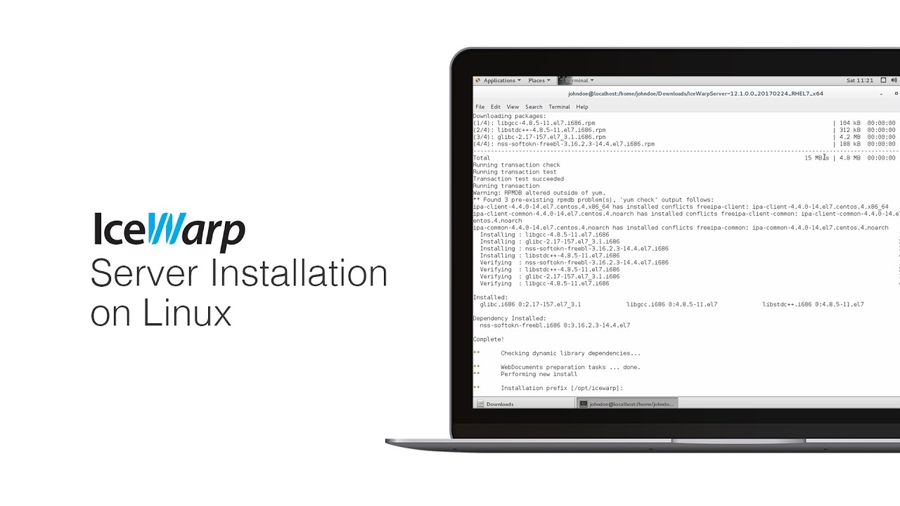 IceWarp Server Installation on Linux