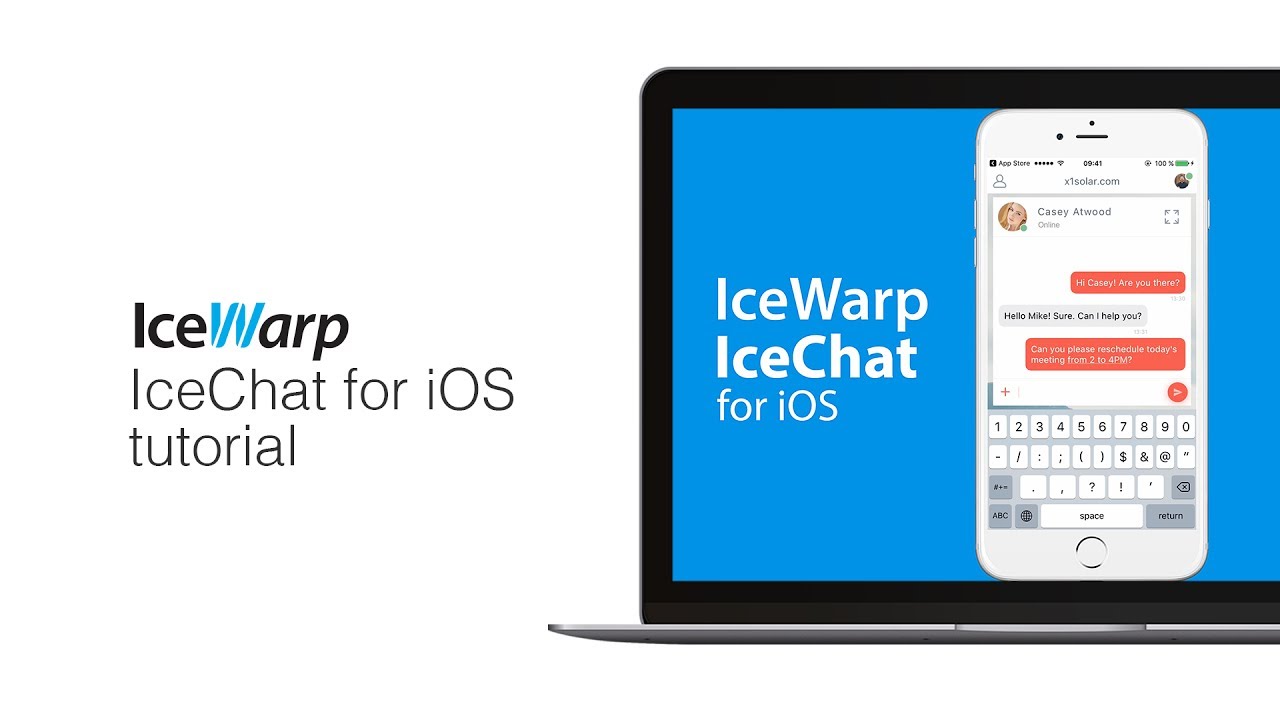 IceWarp IceChat for iOS Tutorial